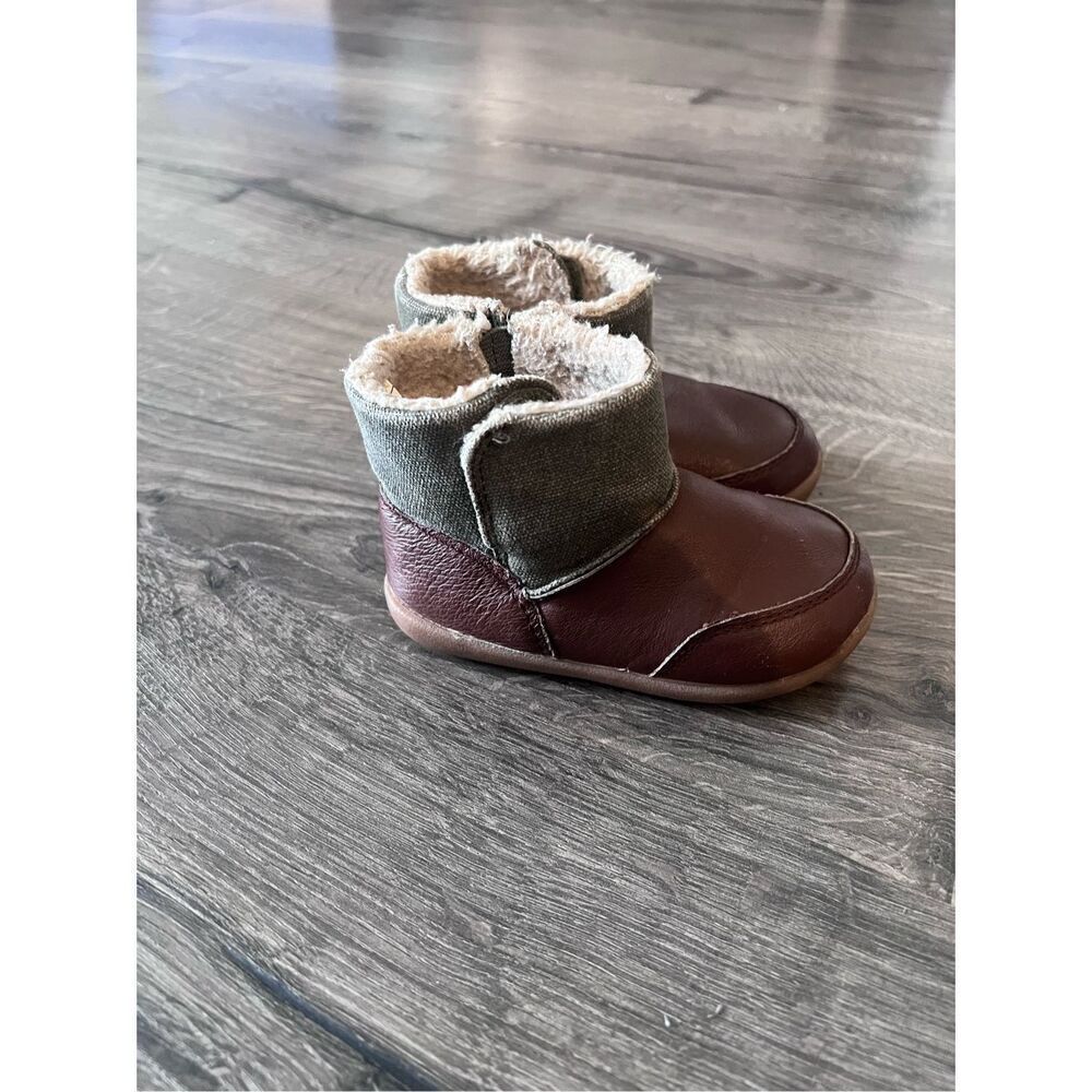 Carter's Baby Toddler Boots Brown/Olive Size 6